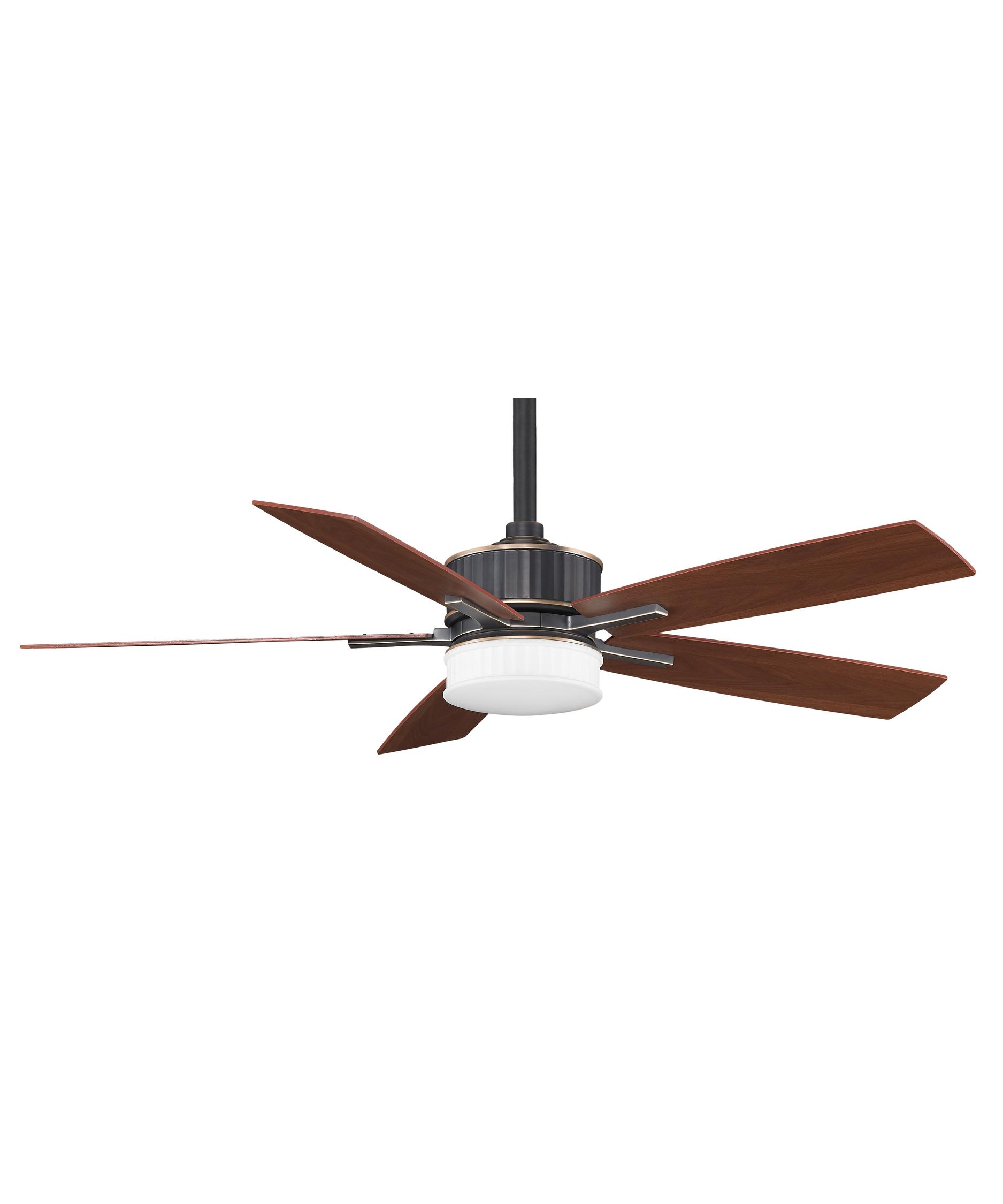 Fanimation Landan 60 Inch 5 Blade Ceiling Fan Capitol Lighting 1 Shown In Bronze Accent Finish